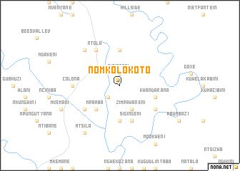 map of Nomkolokoto