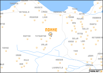 map of Nõmme