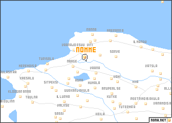 map of Nõmme