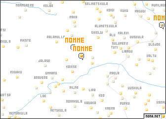 map of Nõmme