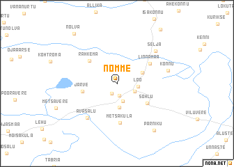 map of Nõmme