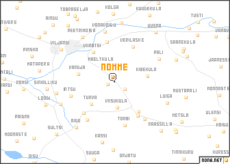 map of Nõmme