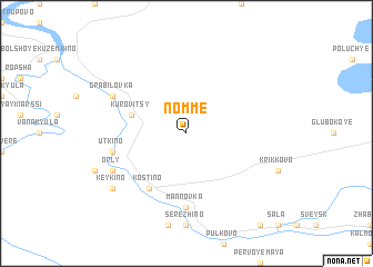 map of Nomme