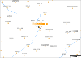 map of Nõmmküla