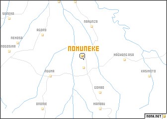 map of Nomuneke