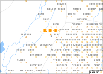 map of Nonāhār