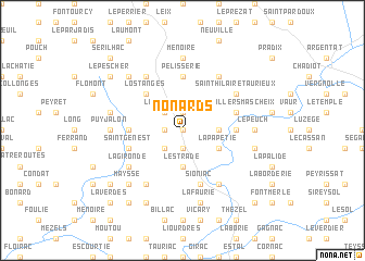 map of Nonards