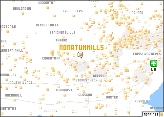 map of Nonatum Mills