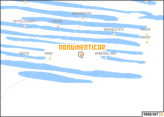 map of Non Dimenticar