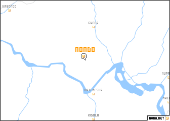 map of Nondo