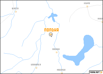 map of Nondwa