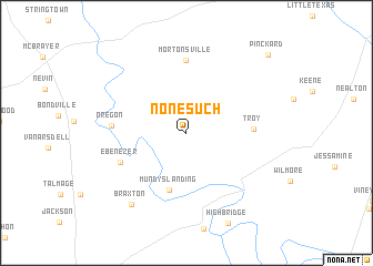 map of Nonesuch