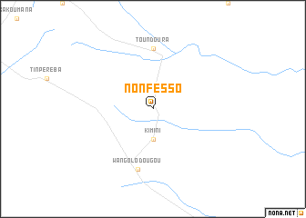 map of Nonfesso