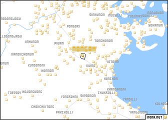 map of Nongam