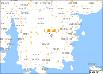 map of Nongan