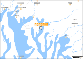 map of Nongawa