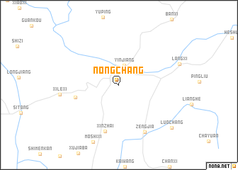map of Nongchang