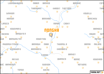 map of Nong Hạ