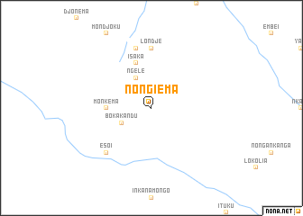 map of Nongiema