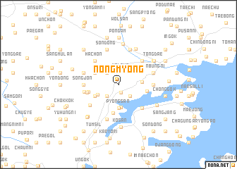 map of Nongmyŏng