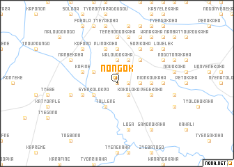 map of Nongok