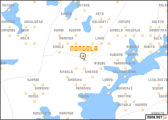 map of Nongola