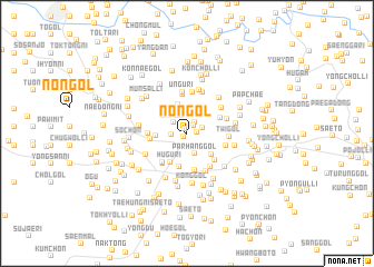 map of Non-gol