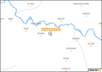 map of Nongooka