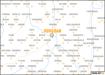 map of Nongowa