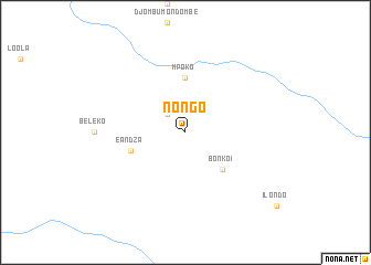 map of Nongo