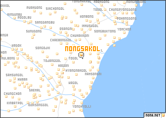 map of Nongsa-kol