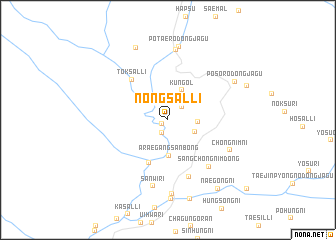 map of Nongsal-li