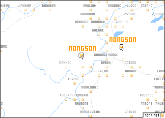 map of Nông Sơn