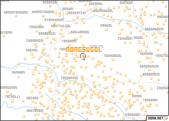 map of Nongsu-gol