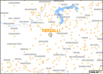map of Nongul-li
