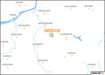 map of Nongxie