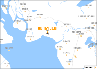 map of Nongyucun