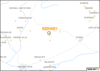 map of Nonihay