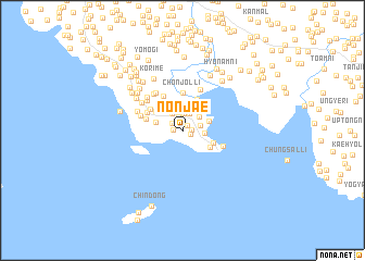 map of Nonjae