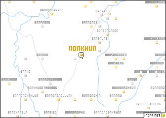map of Non Khun