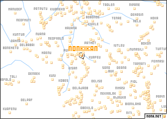 map of Nonkikan