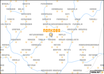 map of Nonkoba