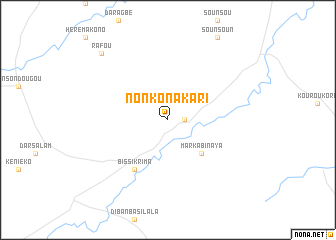 map of Nonkonakari