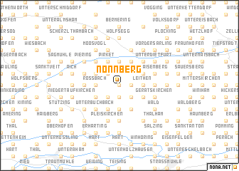 map of Nonnberg