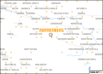 map of Nonnenberg