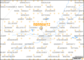 map of Nonnewitz