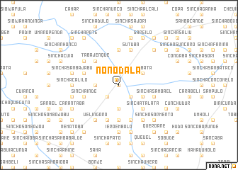 map of Nònódala