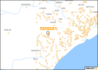 map of Nonogati