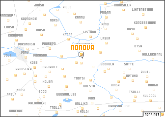 map of Nõnova