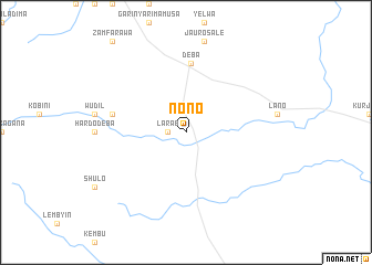 map of Nono